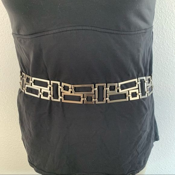 Kenneth Cole Accessories - Kenneth Cole Rectangles Chain Belt